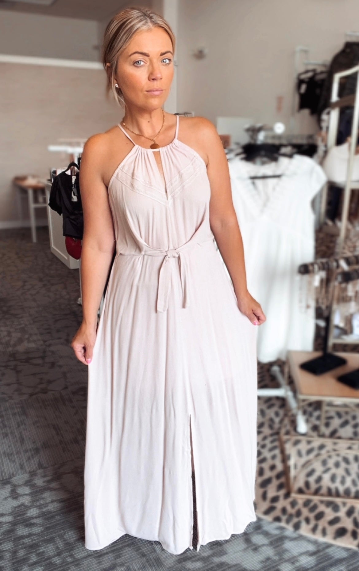 Arvi Tie Front Dress (2 Colors!) FINAL SALE