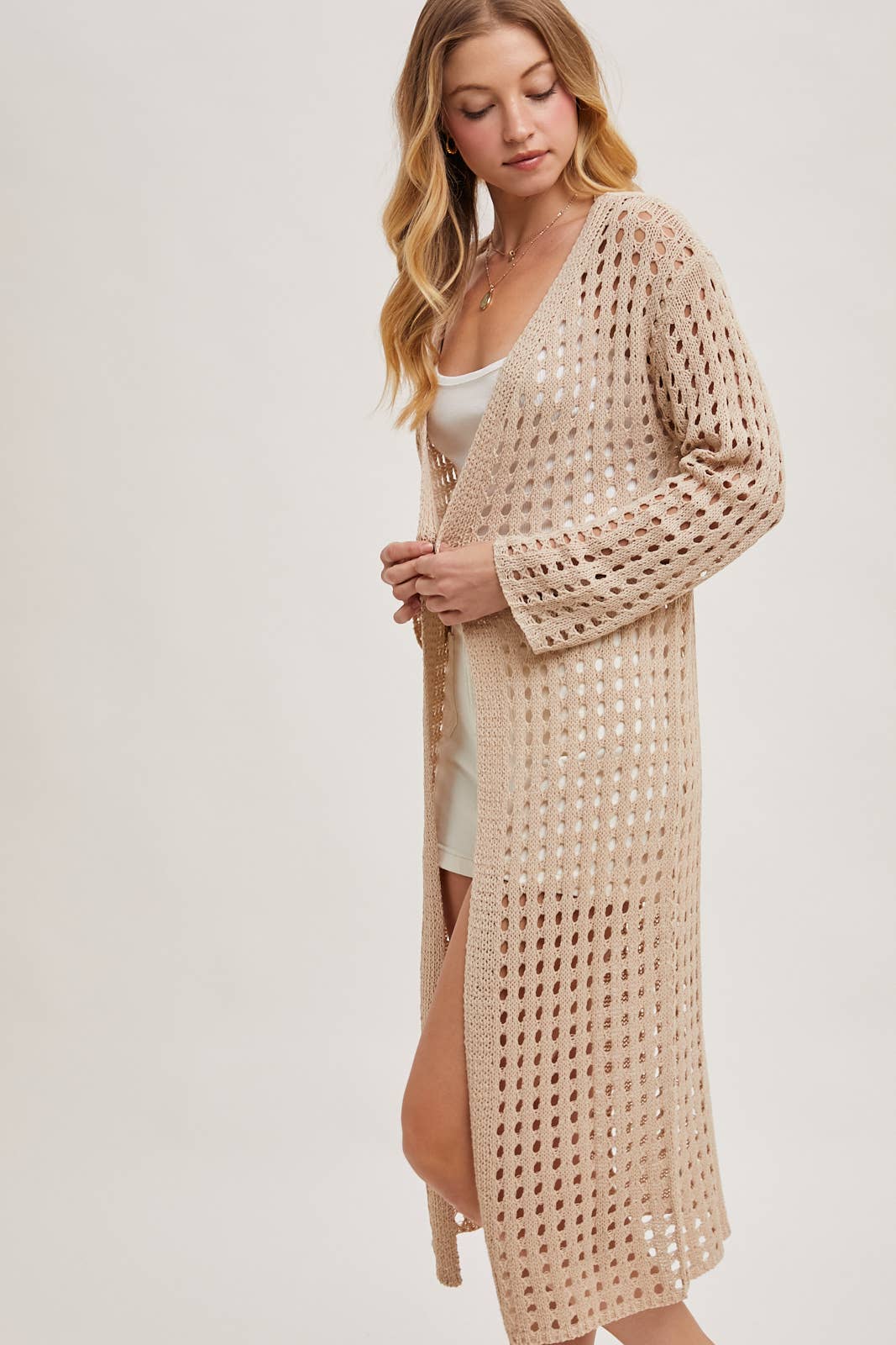 Harper Knit Open Cardigan PREORDER