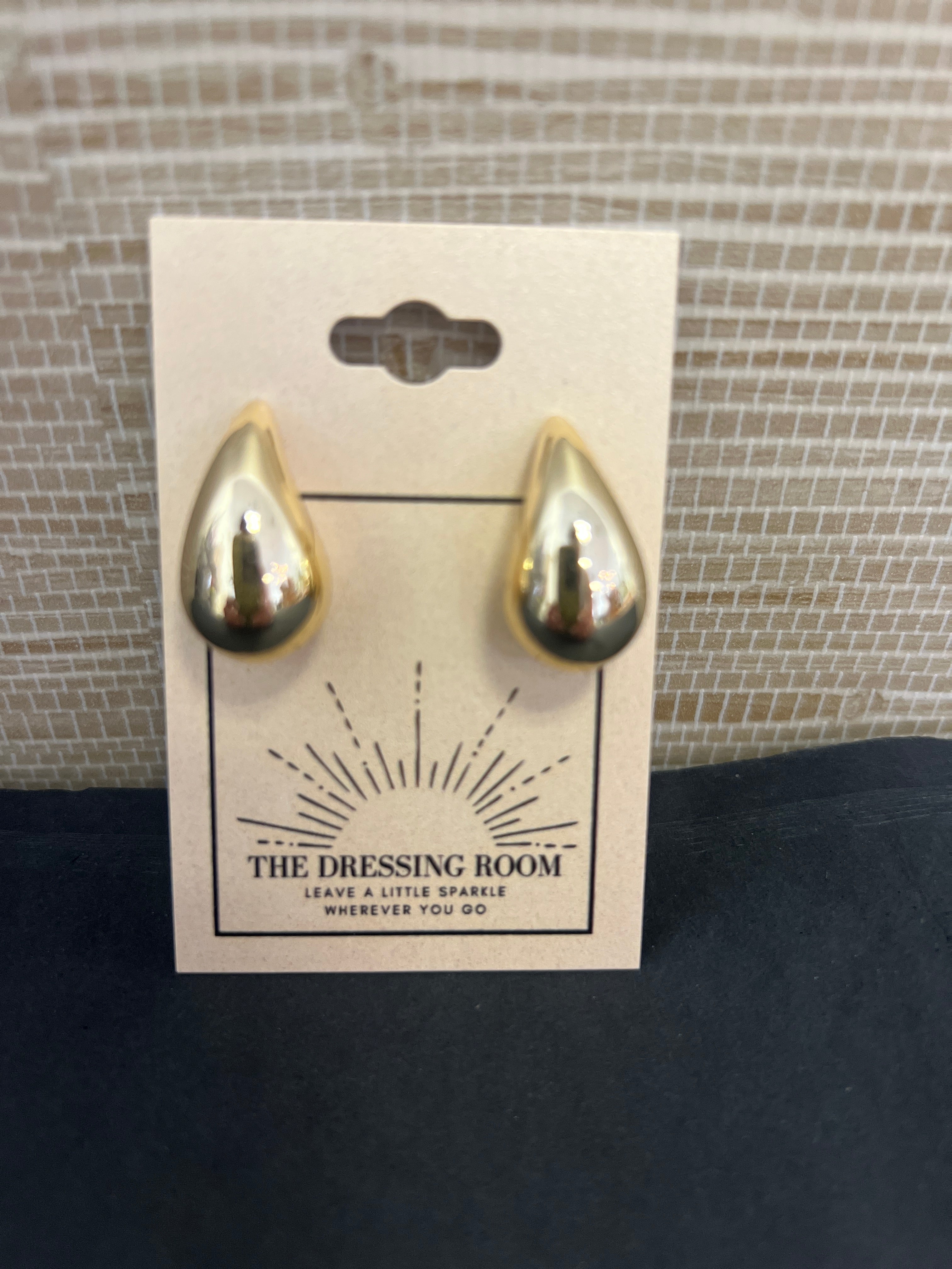 Arbia Large Teardrop Earrings