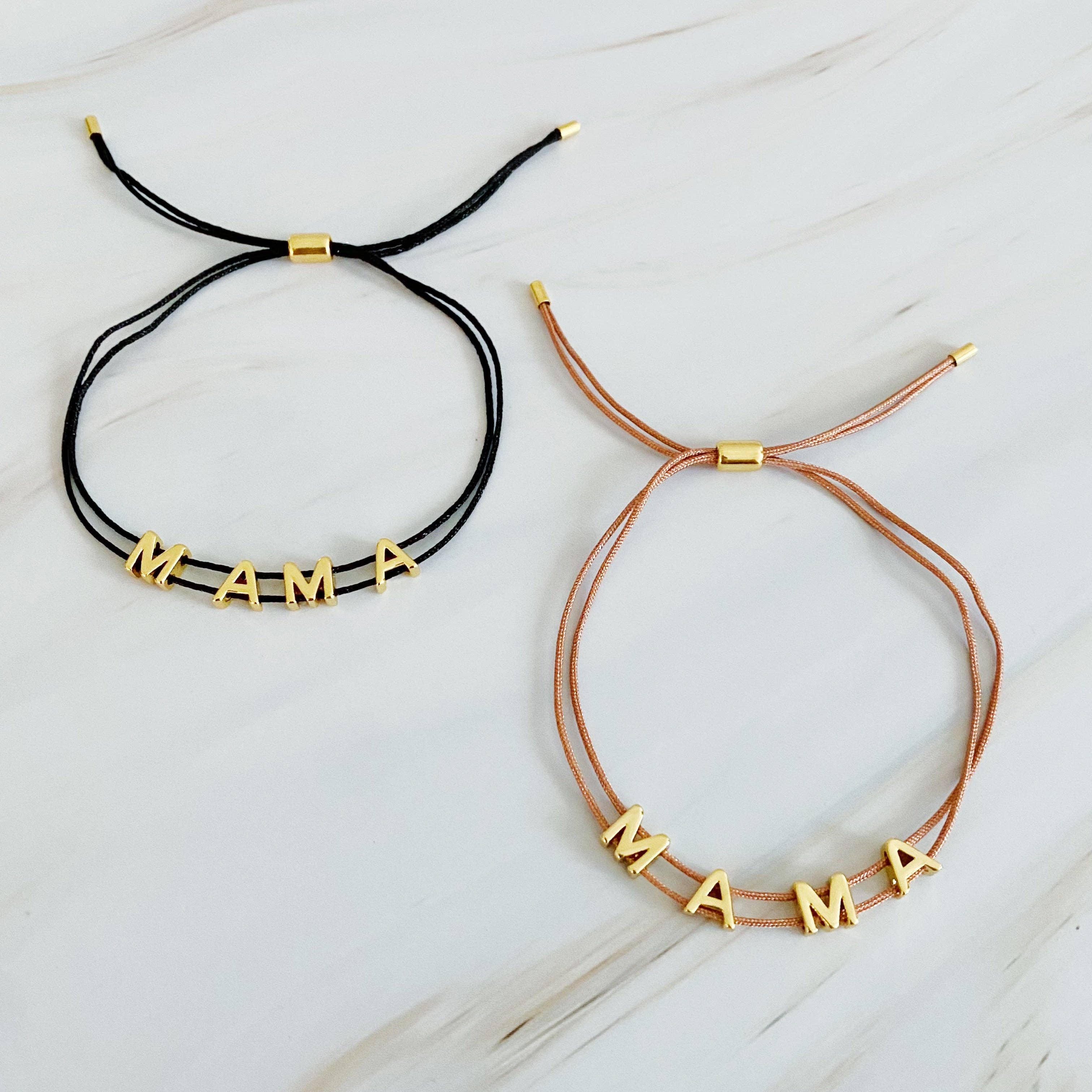 Mama Satin Thread Bracelet