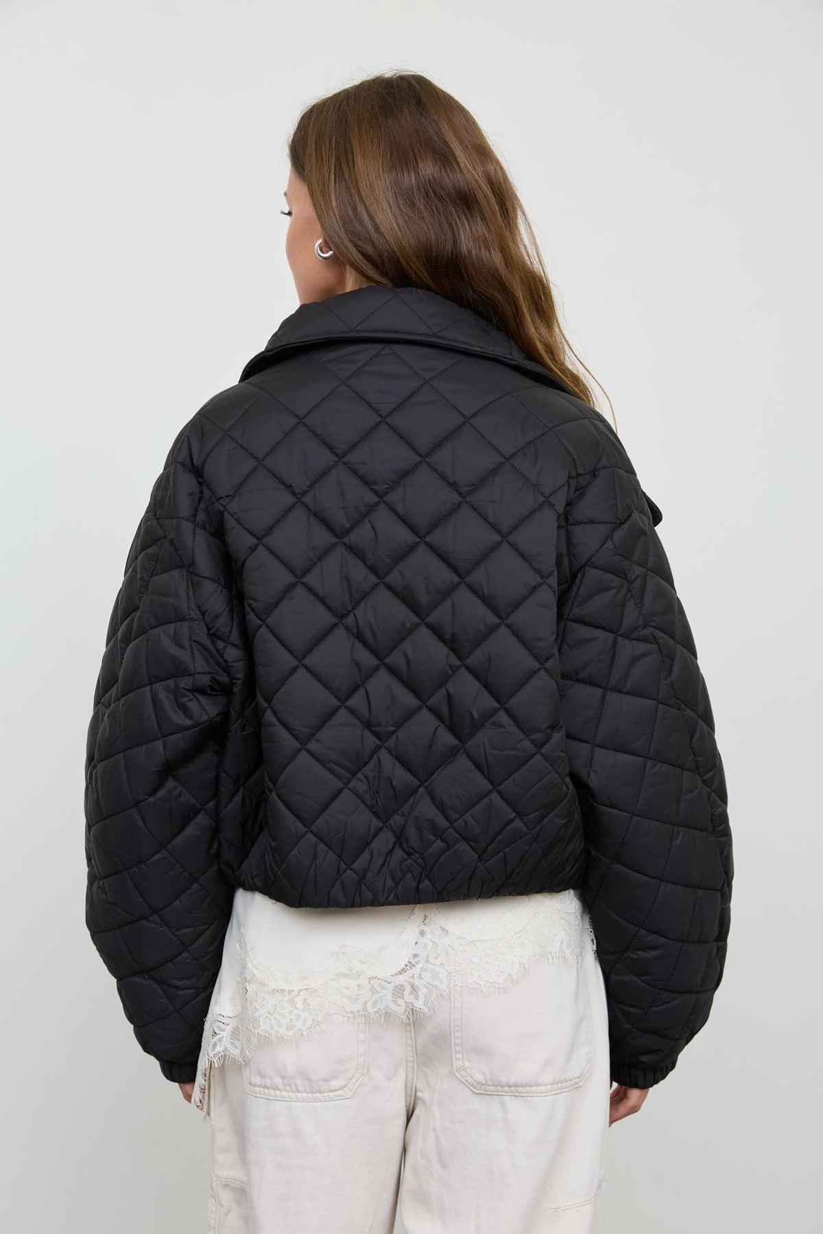 Rosie Quilted Crop Jacket PREORDER