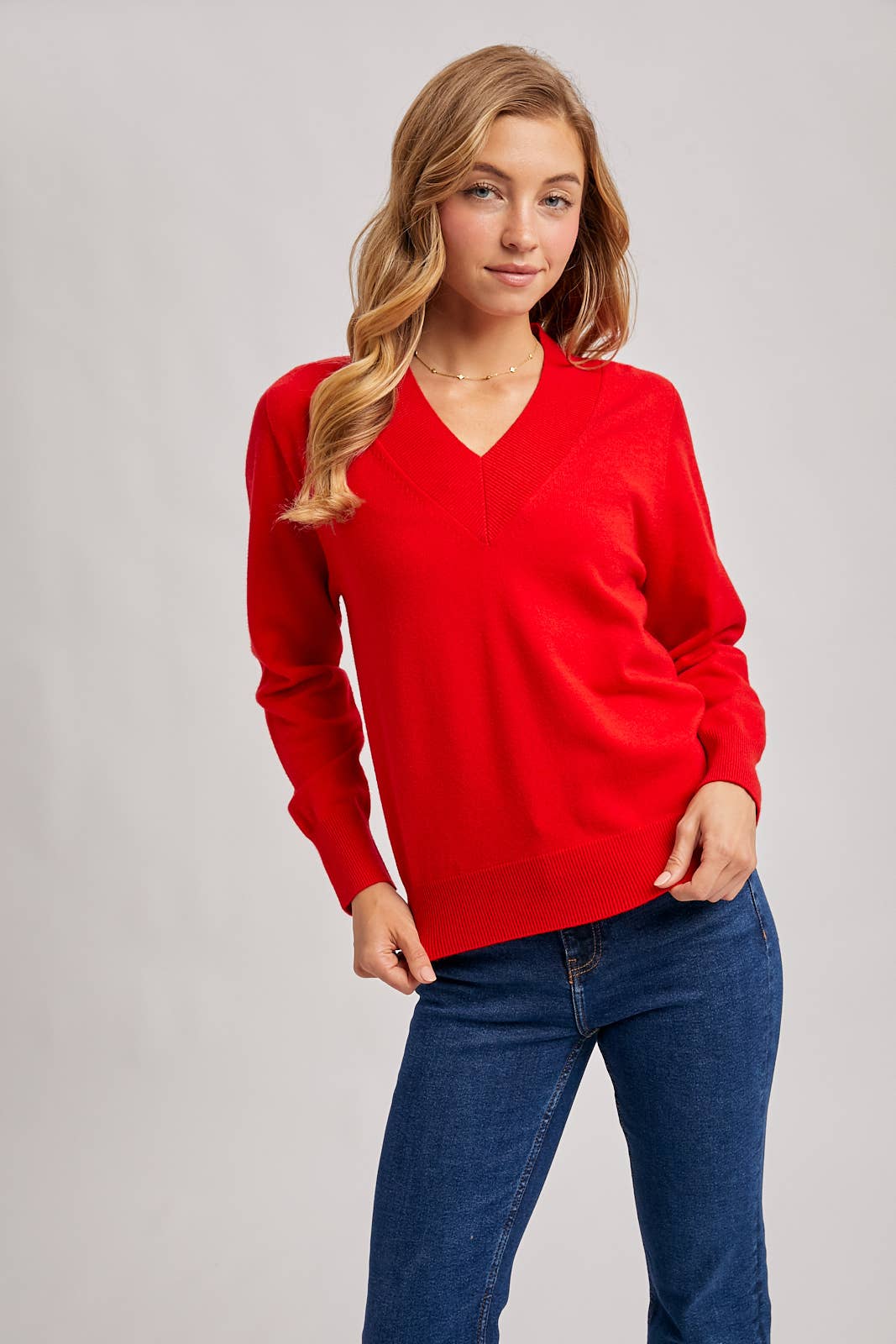 Trudy V Neck Sweater