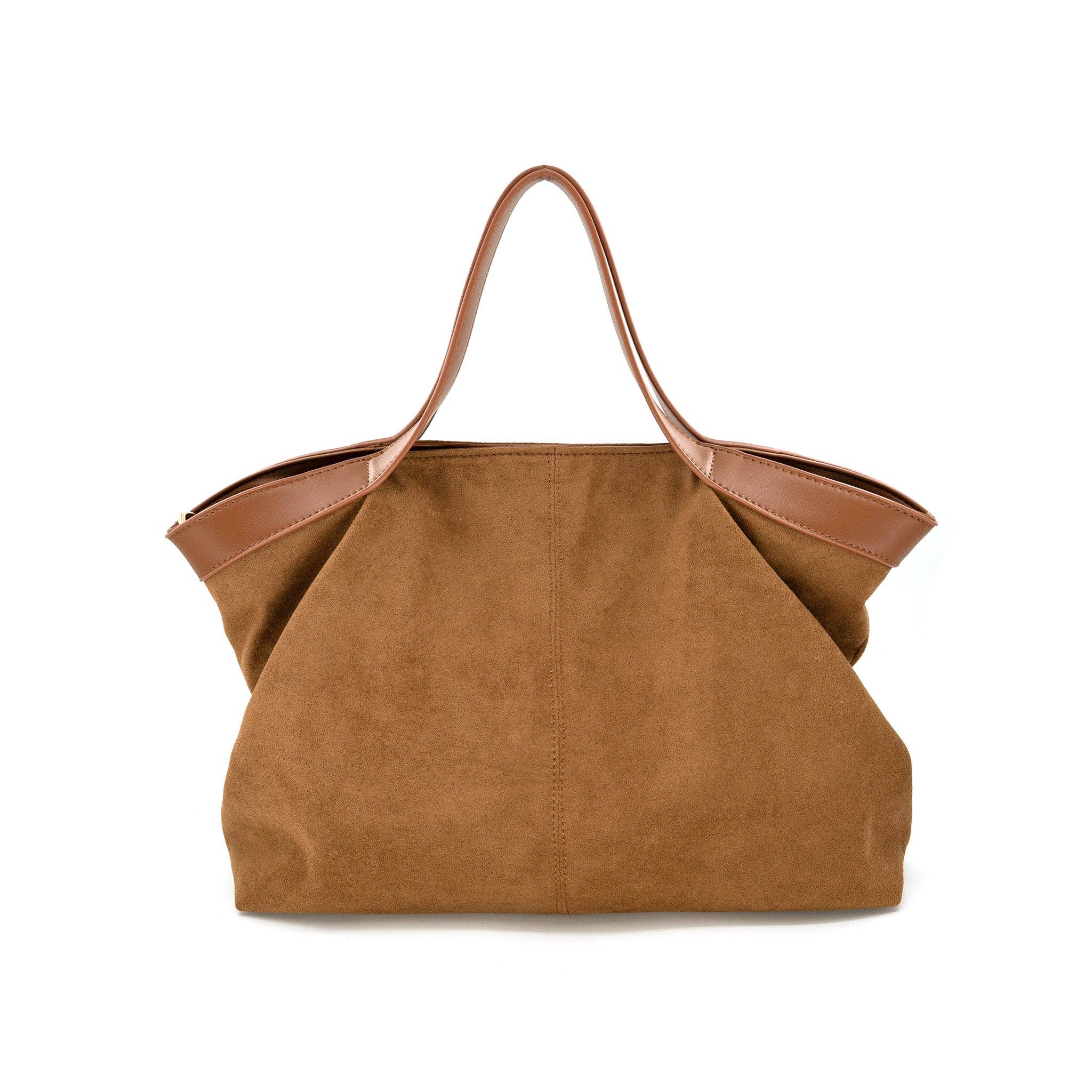 Alessia Faux Suede Bag