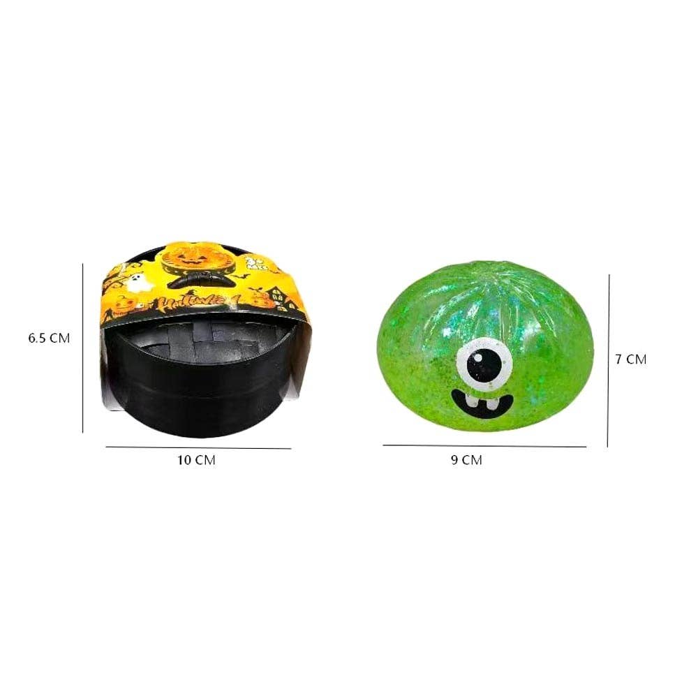 Halloween Glitter Steamed Bao Bun Dumpling Squishy Toy