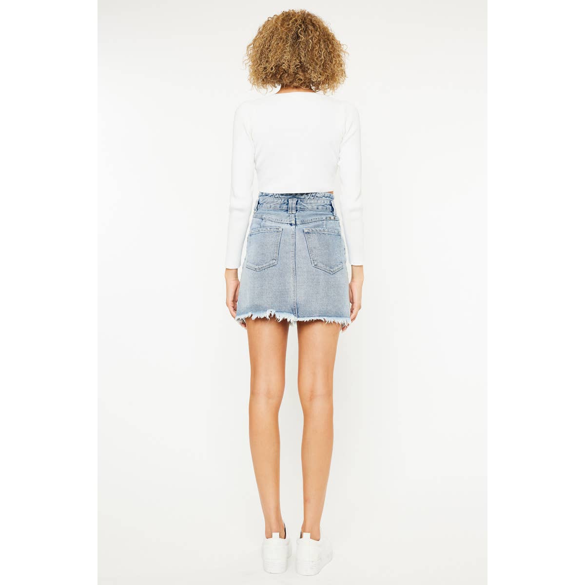 KanCan Hallie Denim Skirt