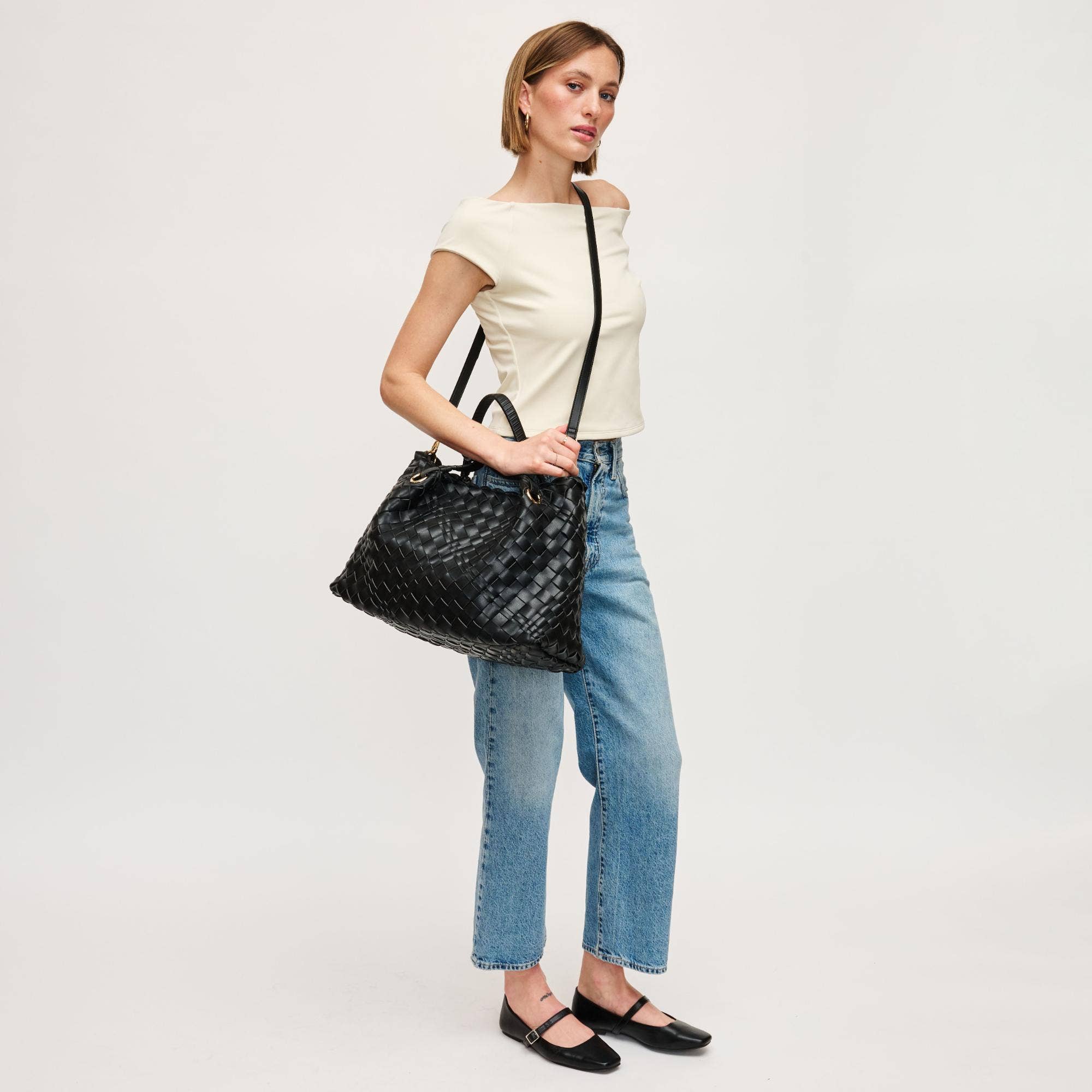 Natalie Woven Tote
