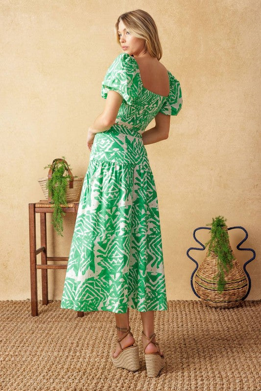 Sarnia Print Top and Skirt Set FINAL SALE