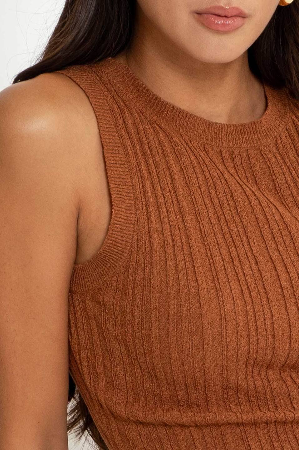 Sonnie Knit Copper Tank