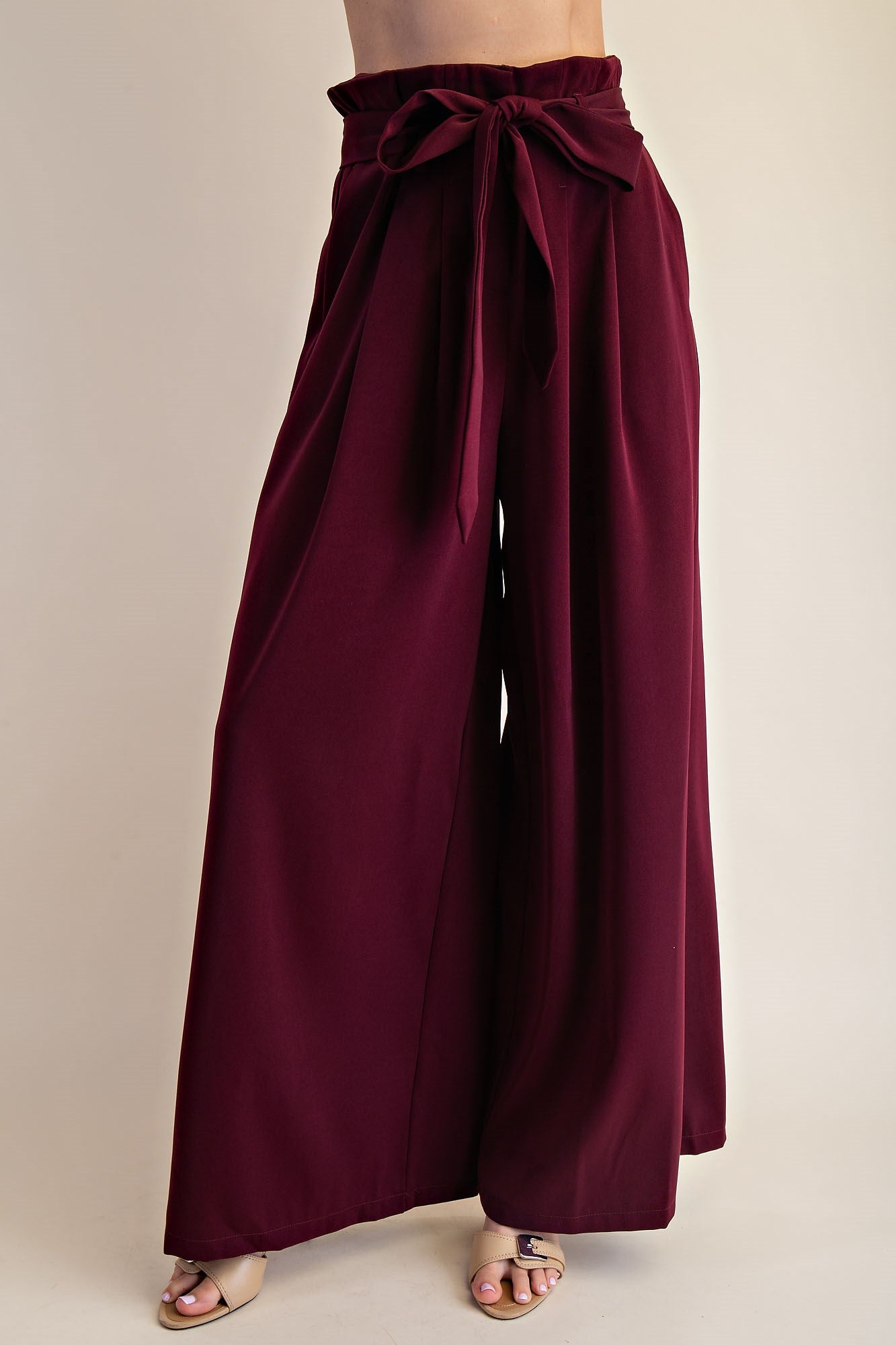 Larna Belted Wide Leg Pants
