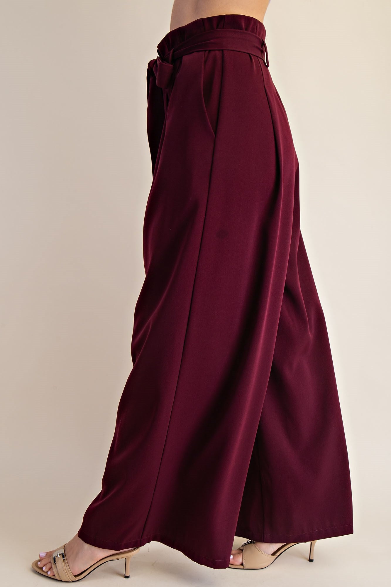 Larna Belted Wide Leg Pants