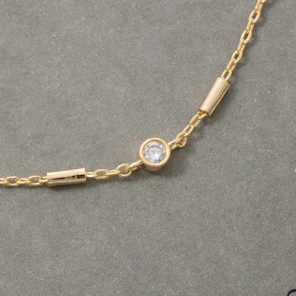 Adi Station Bar Chain Necklace