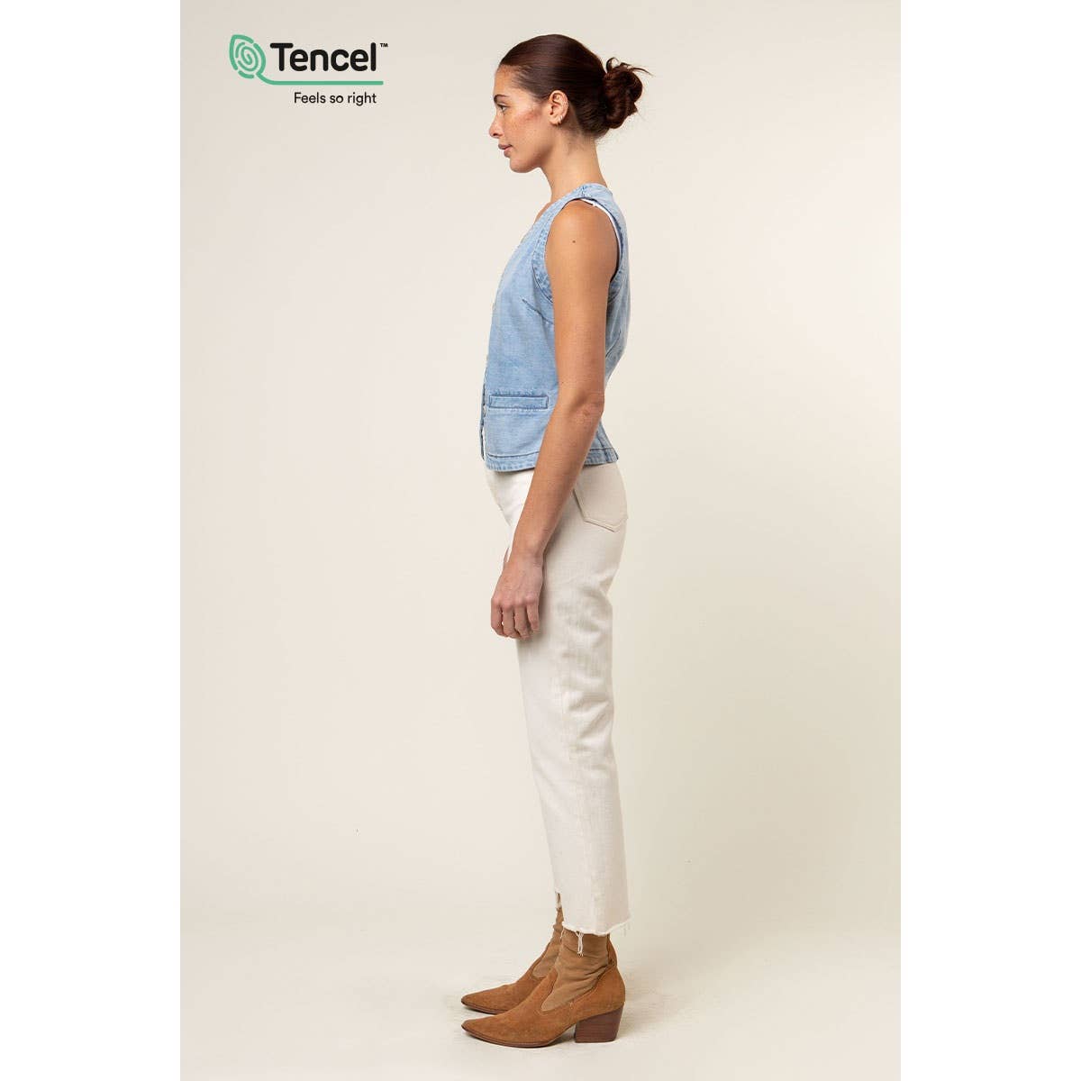 Sallie Denim Vest