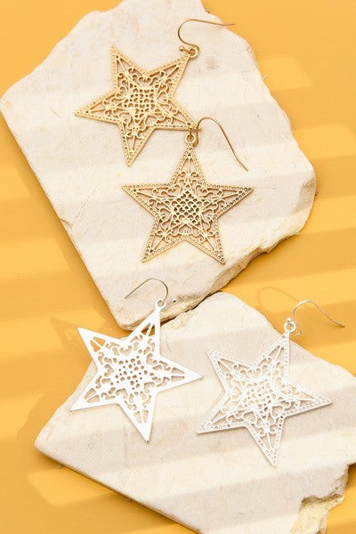 Angel Star Earrings (2 Colors!)