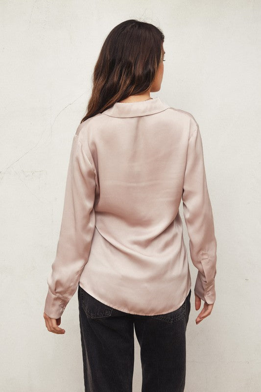 Eden Satin Blouse