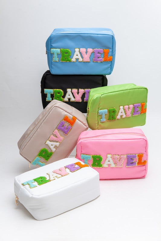 Daisy Large Travel Pouch (5 Colors!)