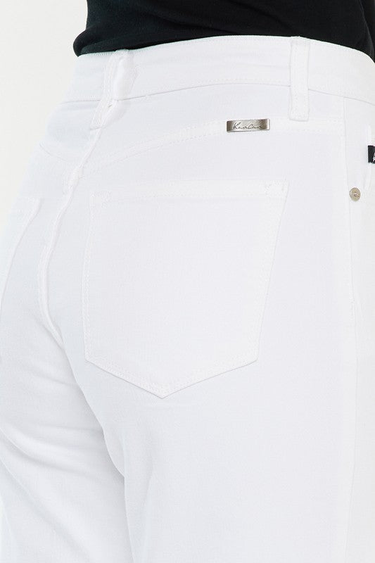 KanCan Sally High Rise Cropped Straight Leg Jeans FINAL SALE