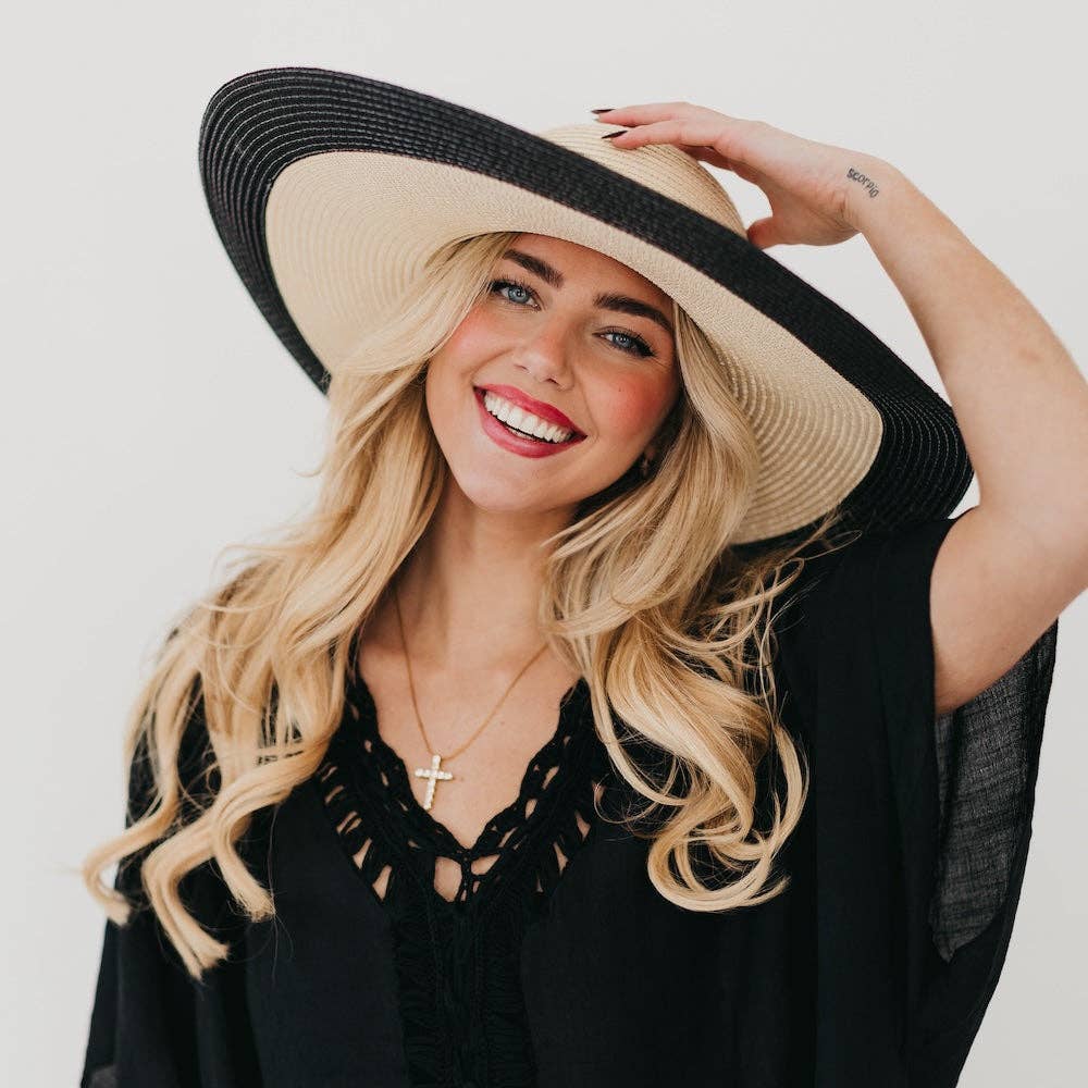 Miami Summer Wide Floppy Sun Hat