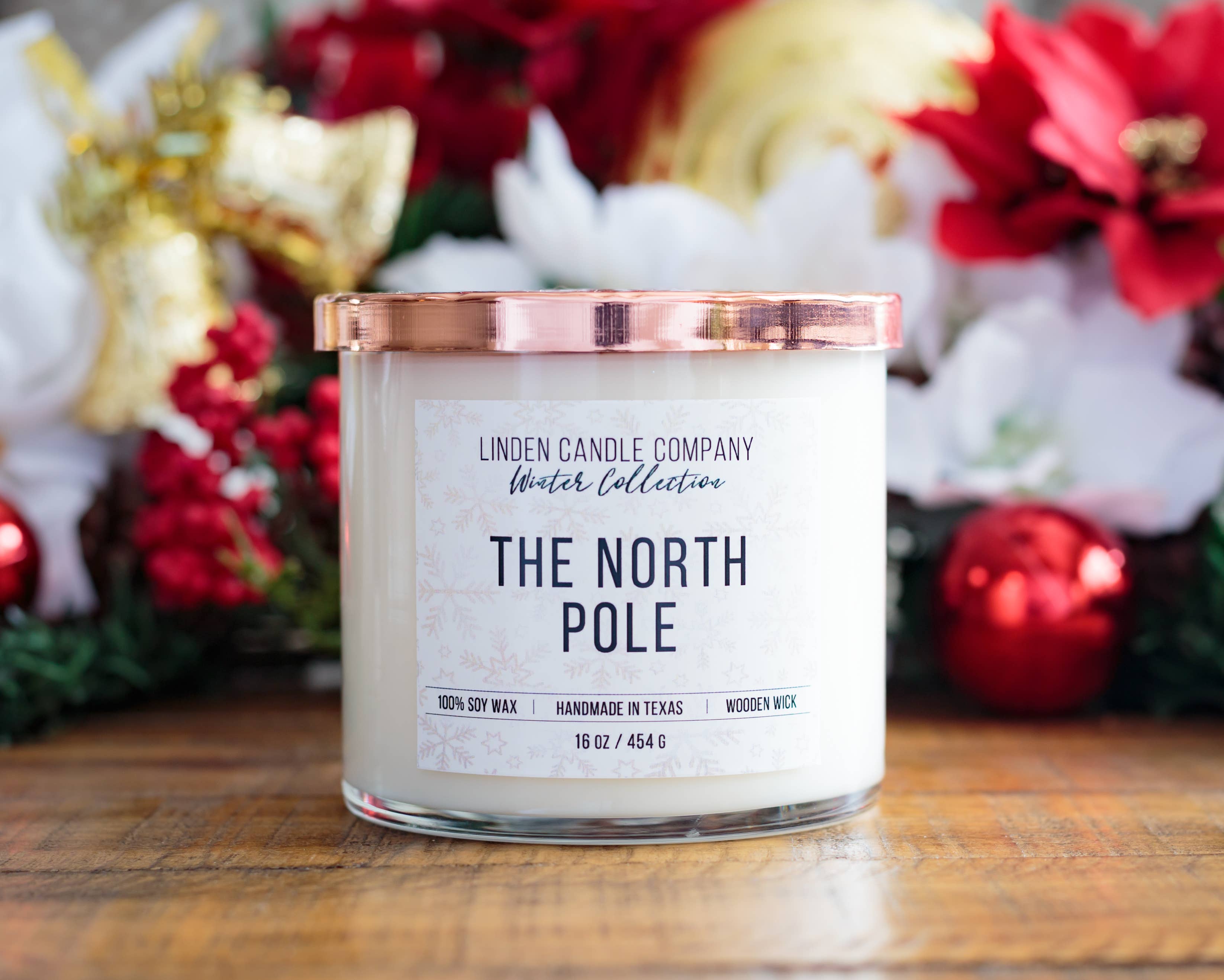 The North Pole 16oz Seasonal Winter Soy Candle