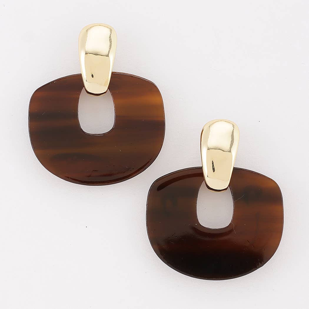 Vandry Geometric Drop Earrings