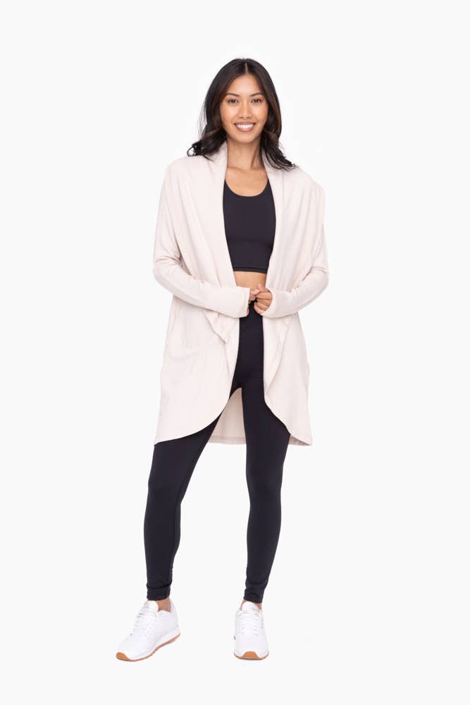 Bracks Fleece Lined Flowy Open Cardigan (3 Colors!)
