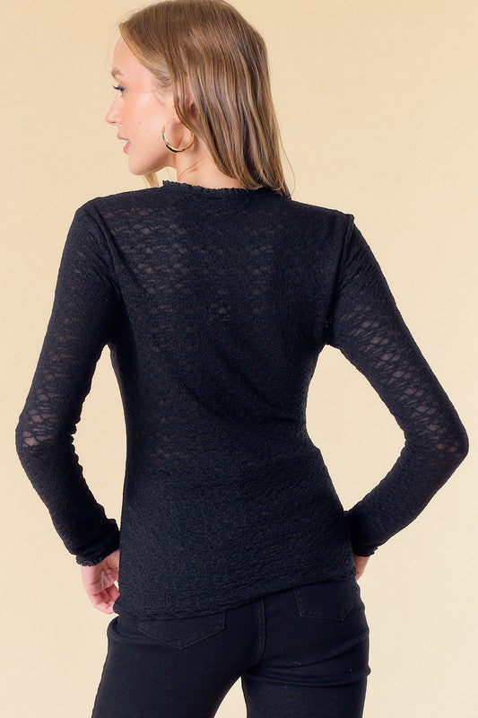 Gibb Lace Top