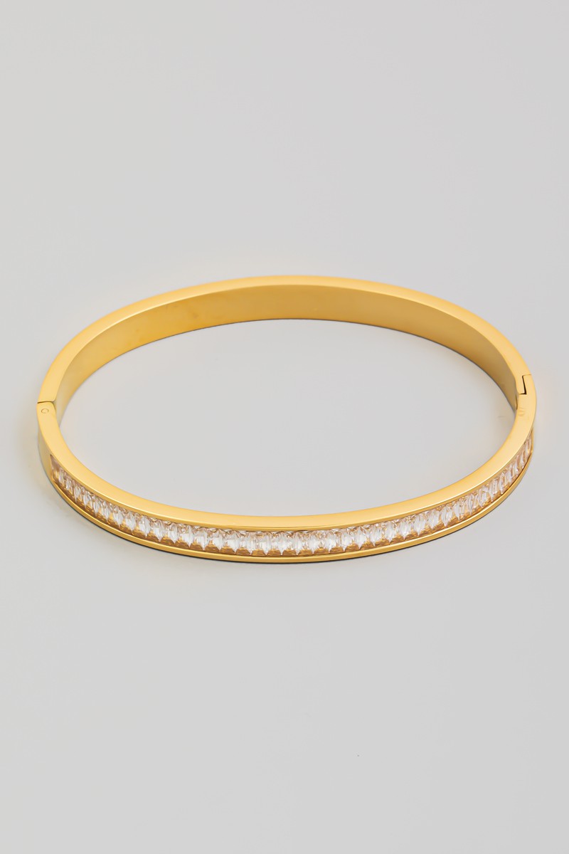 Beaumont Studded Bangle Bracelet (2 Colors!)