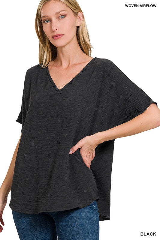 Mabel Short Sleeve Top (2 Colors!)