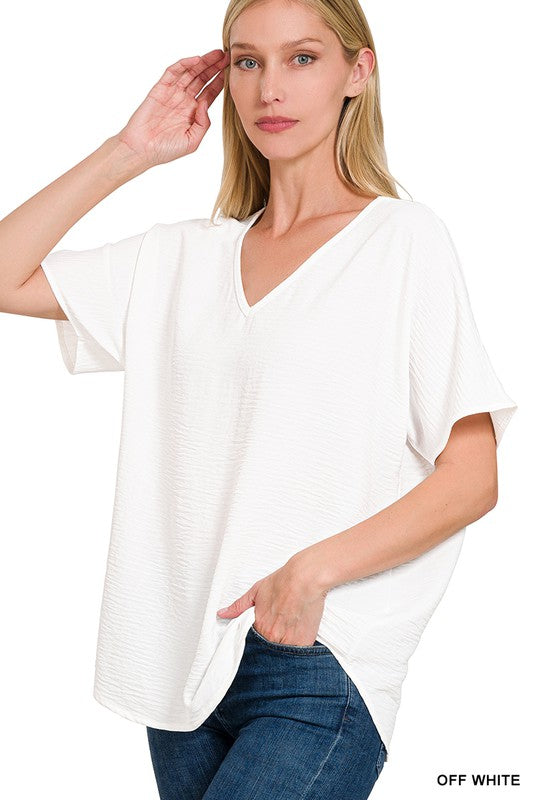 Mabel Short Sleeve Top (2 Colors!)