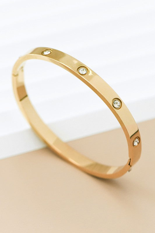 Lainey Hinged Bangle Bracelet