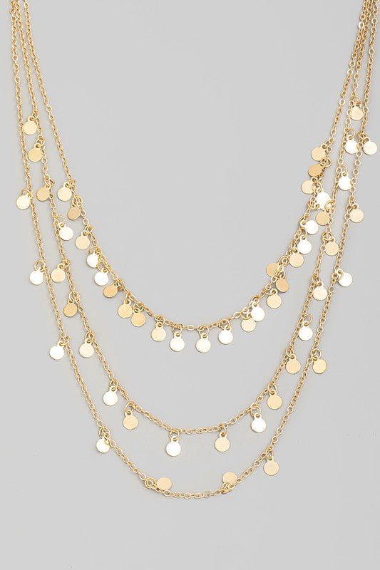 Bailey Coin Charm Necklace