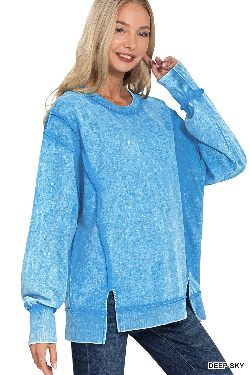 Monica Acid French Terry Sweatshirt