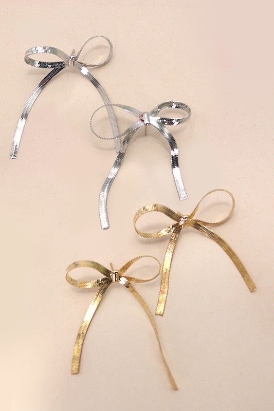 Ardin Bow Earrings (2 Colors!)
