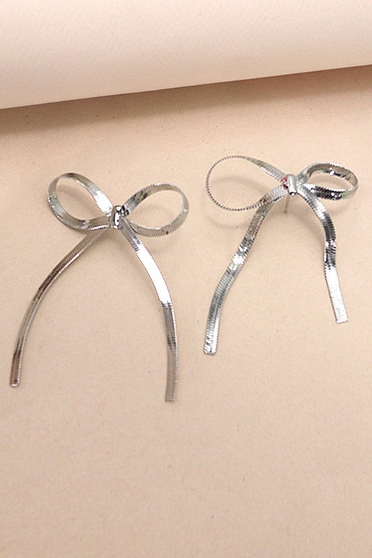 Ardin Bow Earrings FINAL SALE