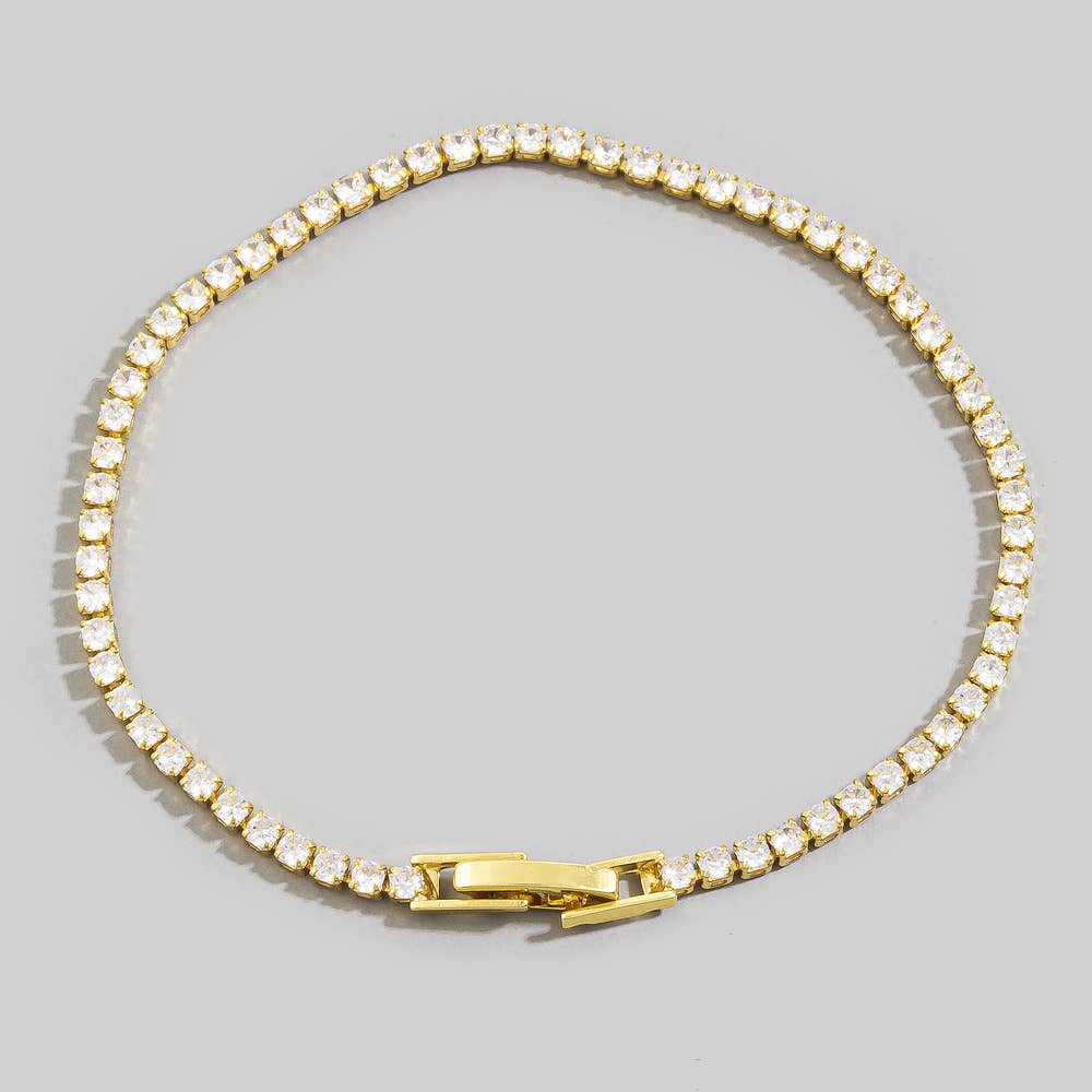 Amber Tennis Bracelet