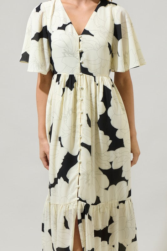 Quinsy Floral Maxi Dress
