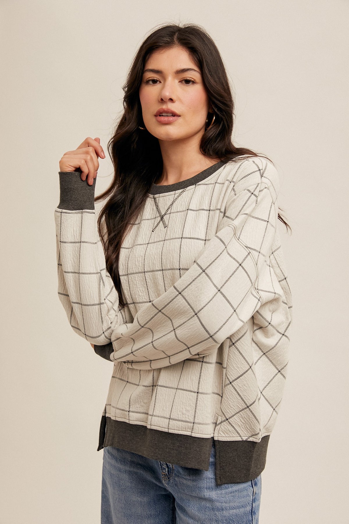 Minerva Check Top
