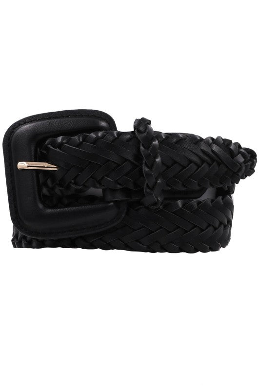 Hazel Rectangle Braid Belt (3 Colors!)