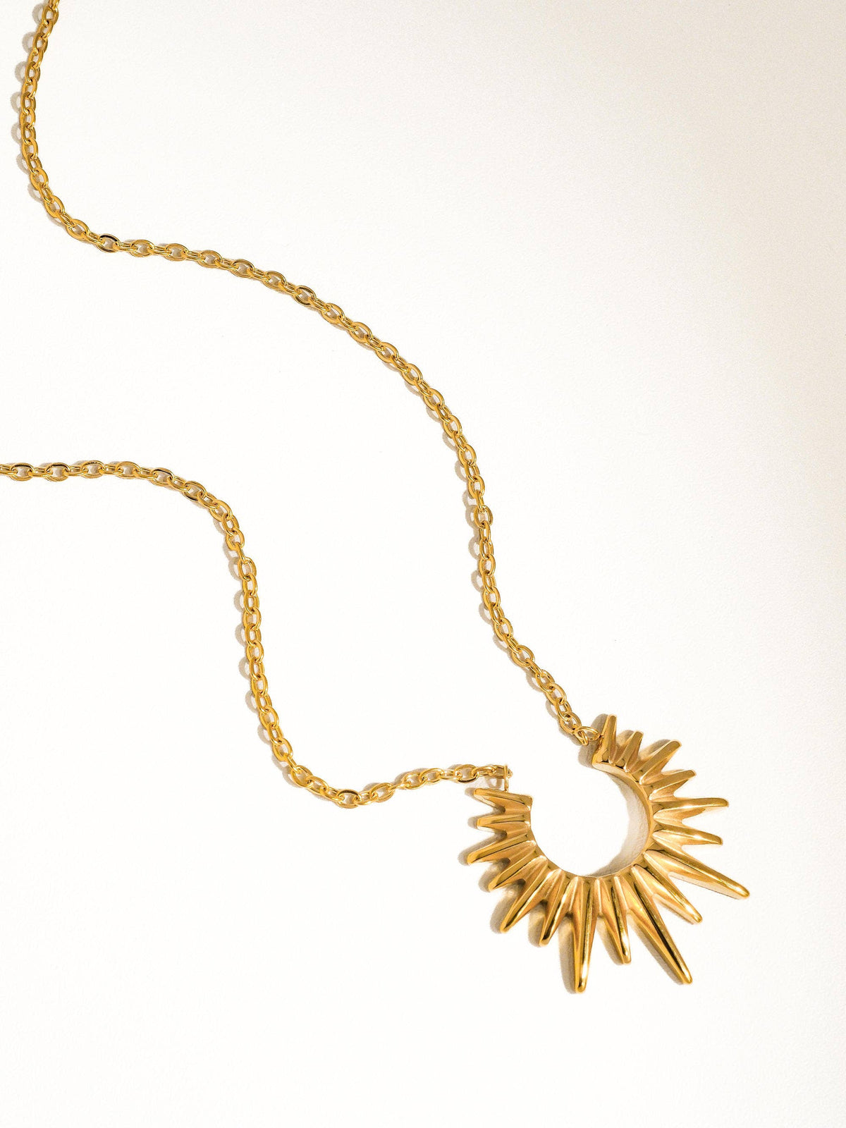 Flânerie by MAIQ Muse Non-Tarnish Gold Sun Necklace