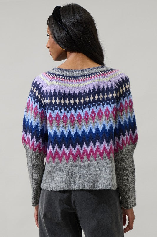 Daria Fair Isle Sweater FINAL SALE