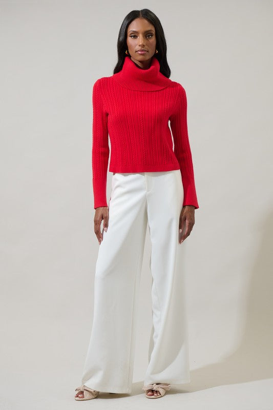 Perrie Turtle Neck Sweater FINAL SALE