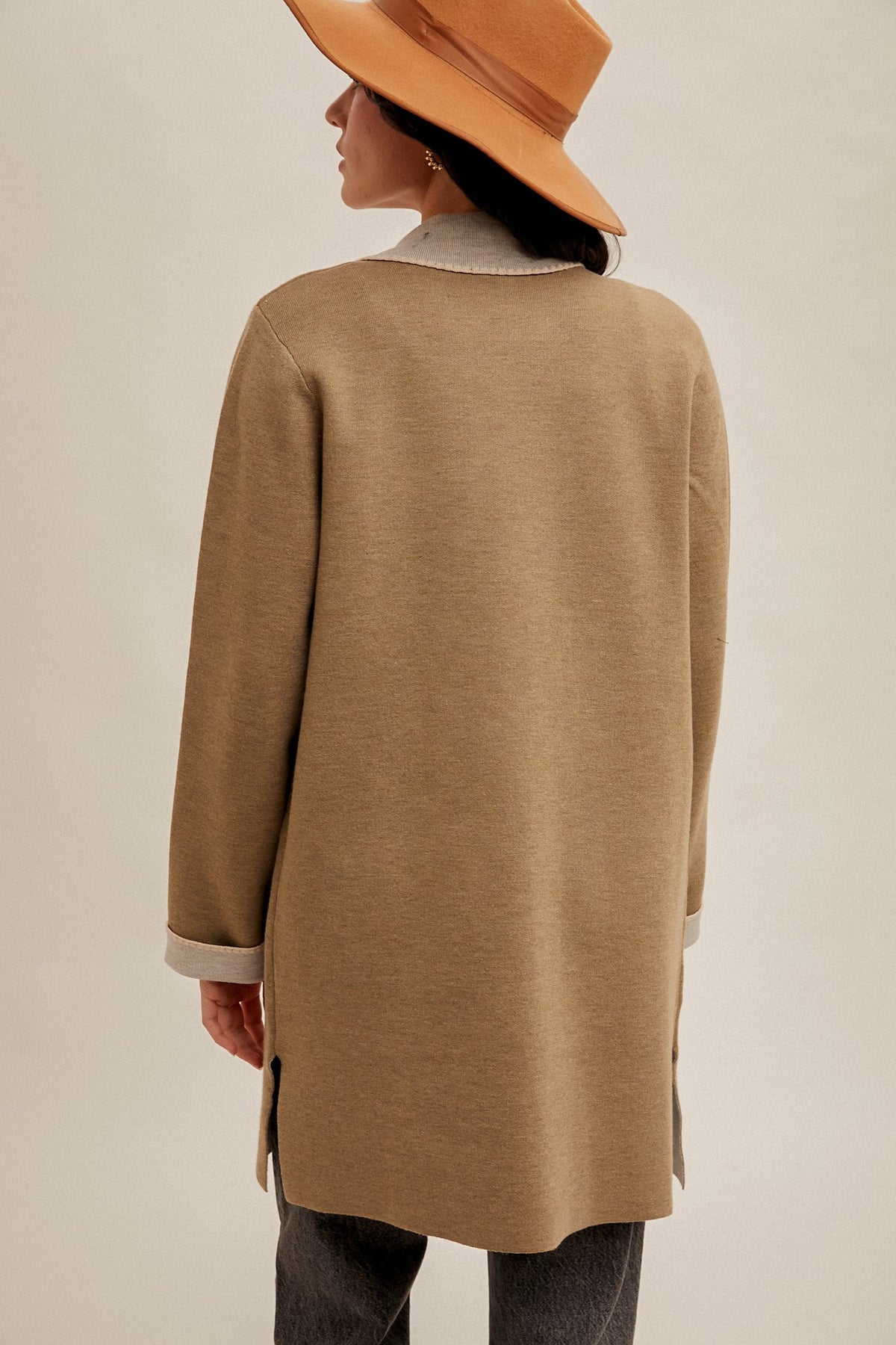 Juniper Stitched Trim Cardigan