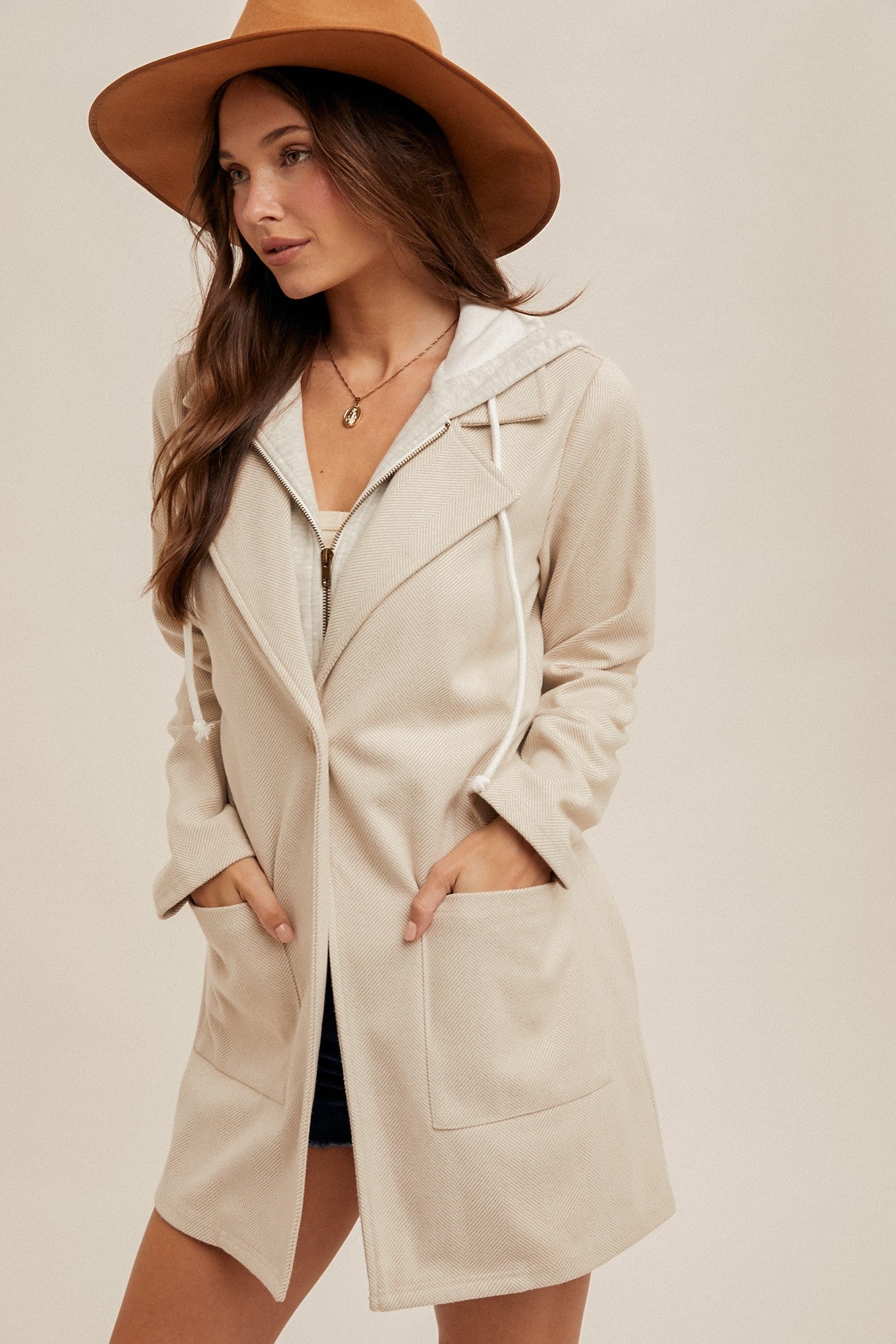 Bleeker Two Fer Midi Jacket -Available Online & Frankfort Store!