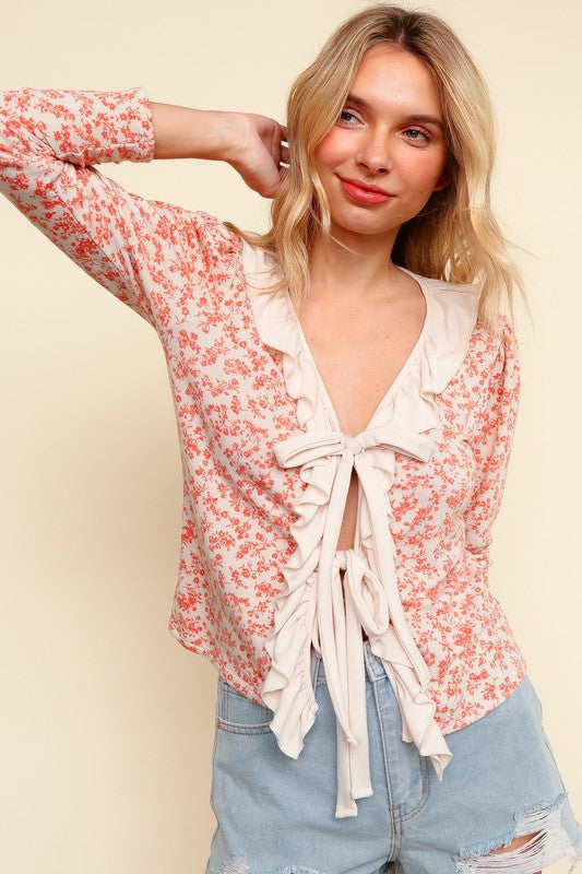 Maya Floral Top FINAL SALE