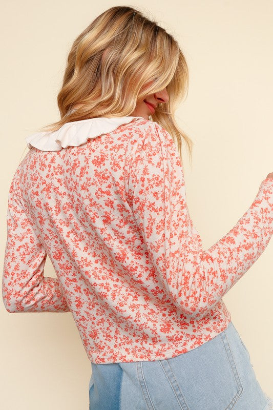 Maya Floral Top FINAL SALE