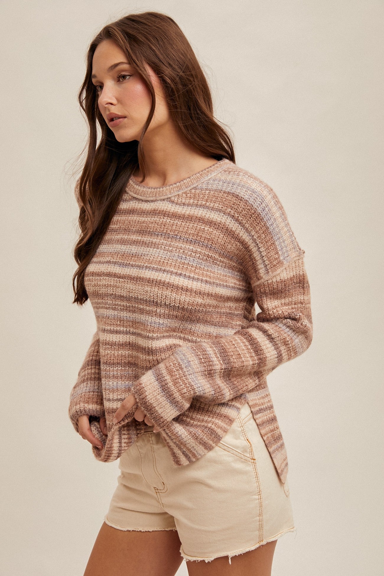 Beechy Stripe Sweater -Available Online & Orland Park Store!