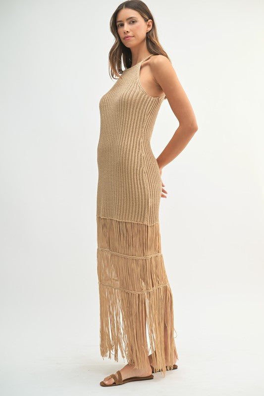 Maveric Knit Maxi Dress FINAL SALE