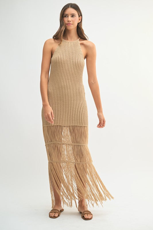 Maveric Knit Maxi Dress FINAL SALE