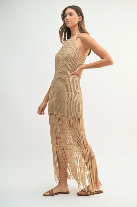 Maveric Knit Maxi Dress FINAL SALE
