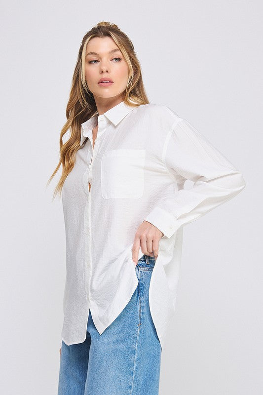 Laski Back Bow Shirt