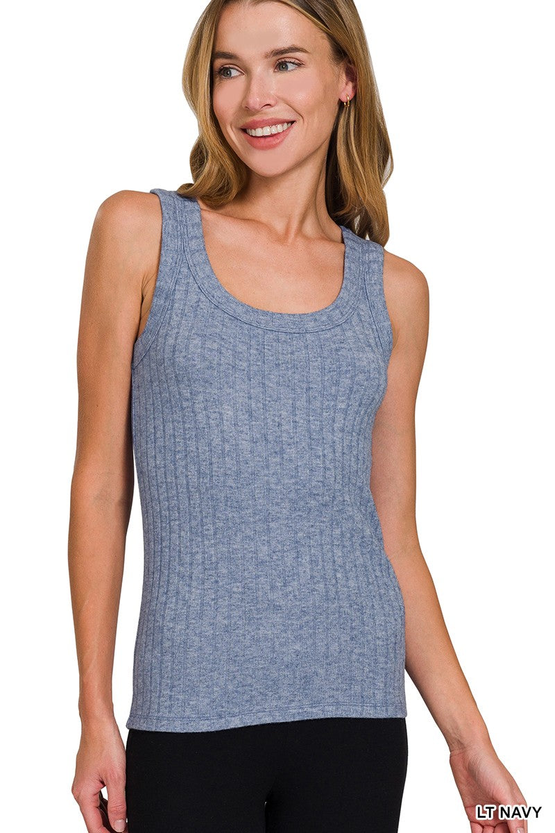 Valencia Ribbed Tank (3 Colors!)